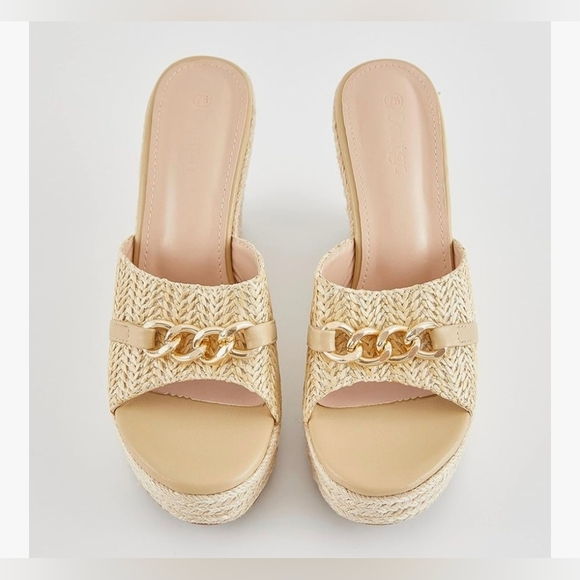 Coutgo Women's Wedge Sandals #754 NWOB - Picture 10 of 12